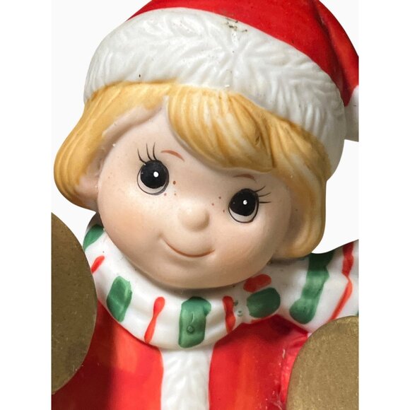 Homco Figurines Decoration #5564 Children Musicians with Drums Cymbals - Picture 7 of 13